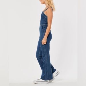 Hollister Wideleg Denim Jumpsuit Size XS